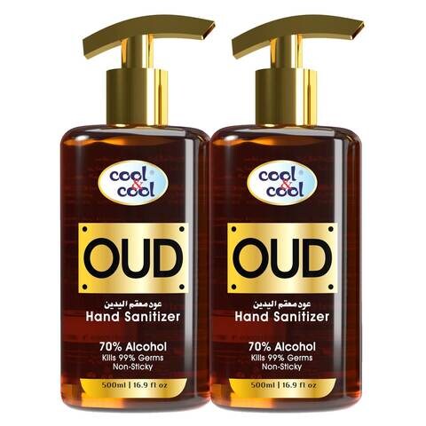 Cool &amp; Cool Oud Hand Sanitizer Clear 500ml