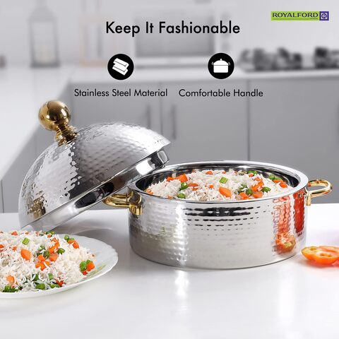 Dome store chafing dish