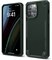 Elago Armor for iPhone 14 Pro Max Military Grade case cover with Carbon Fiber Patern - Dark Green