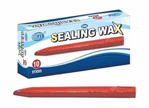Generic Sealing Wax 10 Sticks Red
