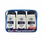 Buy Cool And Cool Travelling Shampoo And Conditioner With Body Lotion And Shower Gel White 3 count in UAE