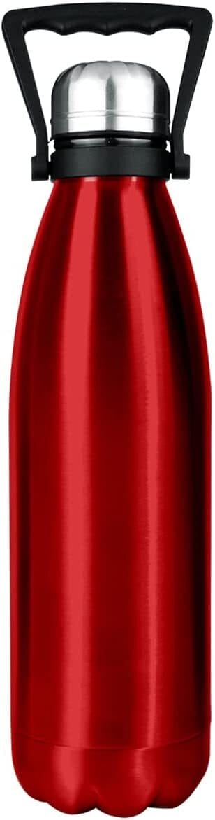 Royalford Vacuum Bottle, 2.2 Liter Capacity, RF10179 Double Wall Stainless Steel Bottle Keep Drink Hot Or Cold For Hours Stainless Steel Thermos For Cold &amp; Hot Beverages, Assorted