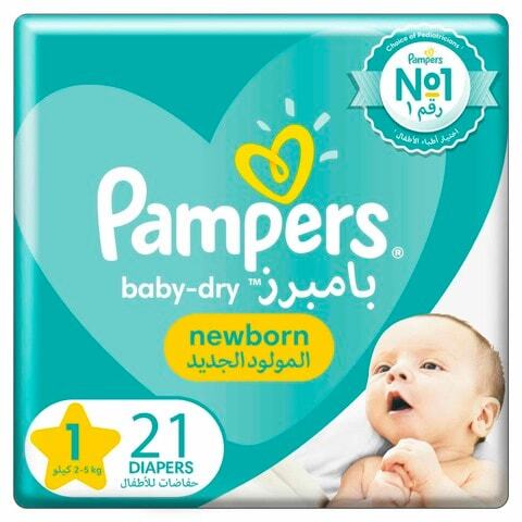 Pampers newborn best sale diapers size