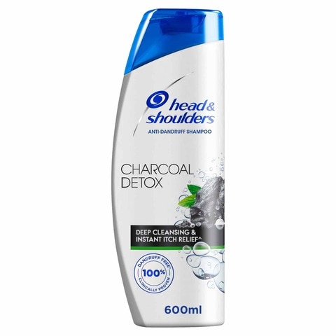 Head &amp; Shoulders Charcoal Detox Anti-Dandruff Shampoo 600ml