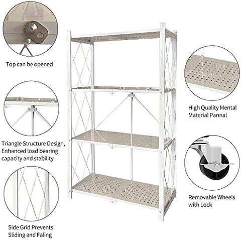 Metal shelf deals adjustable