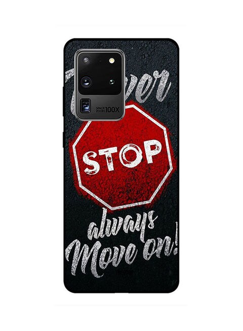 Theodor - Protective Case Cover For Samsung Galaxy S20 Ultra Black/White/Red