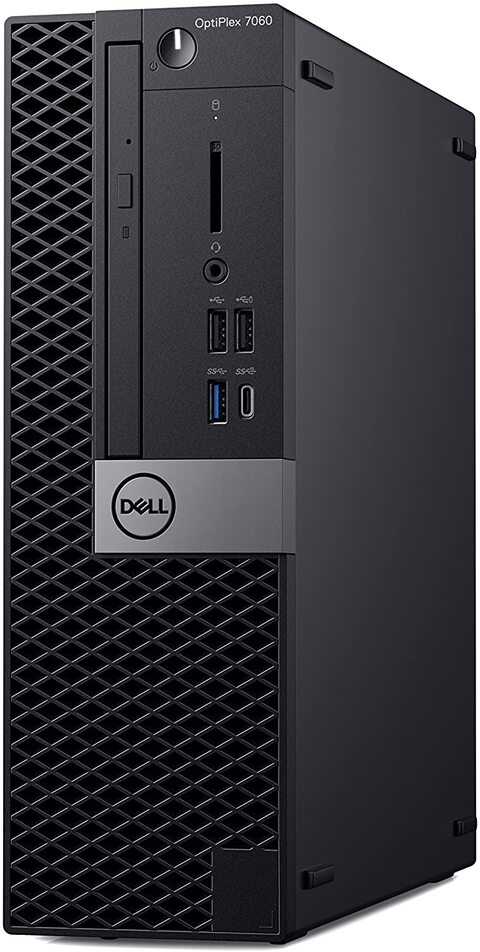 Dell OP7060SFFT7G0K OptiPlex 7060 SFF Desktop Computer With Intel Core i7-8700 3.2 GHz Hexa-Core, 16GB RAM, 256GB SSD