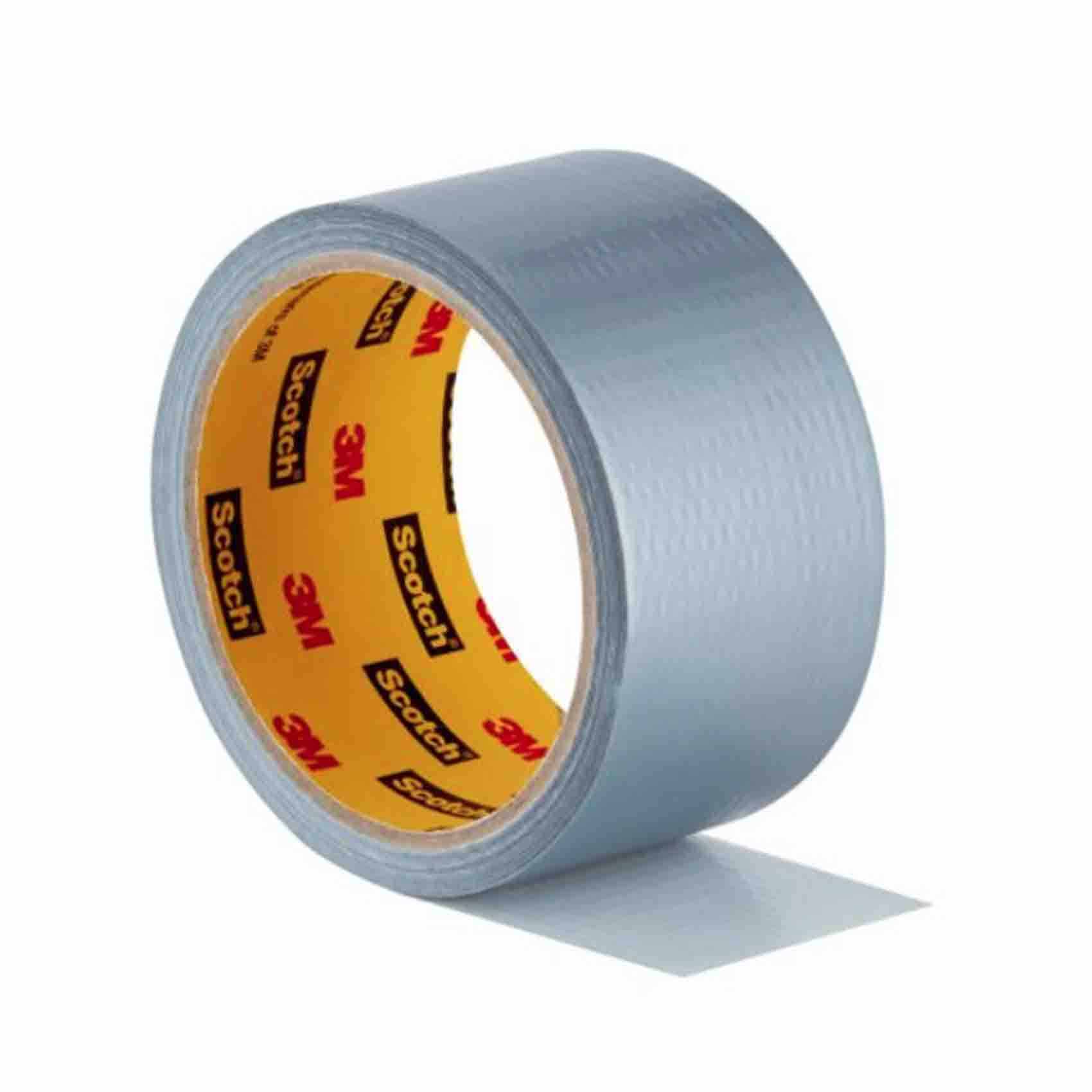 Scotch® Universal Duct Tape, Silver 2904, 48 mm x 25 m, 2 Rolls