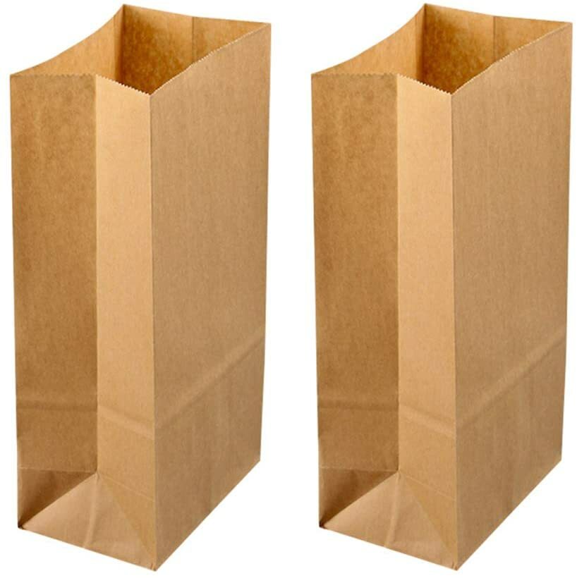Brown 90 g Clairefontaine Kraft Bag to Decorate 25 bags 18x7x24 cm 