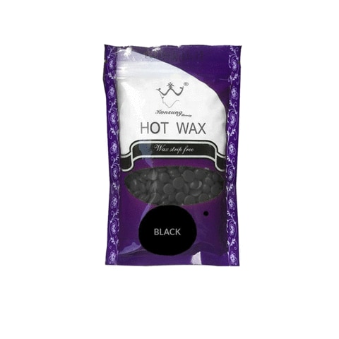 Generic-CK094 Hot Wax For Hair Removal - Black 100g