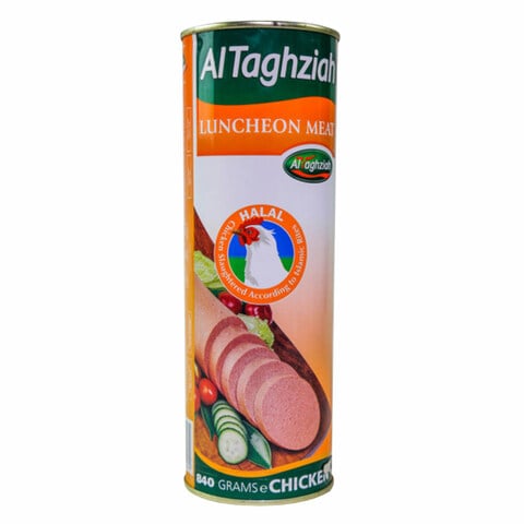 Buy Al Taghziah Halal Chicken Luncheon Meat 840g in UAE