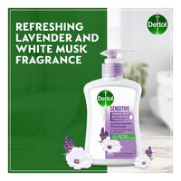 Dettol Sensitive Liquid Handwash With Lavender And White Musk Fragrance 400ml