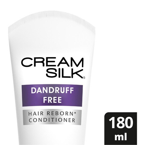 Buy Cream Silk Hair Reborn Conditioner Dandruff Free Up To 100% Clean Hair  180ml Online - Shop Beauty & Personal Care on Carrefour UAE