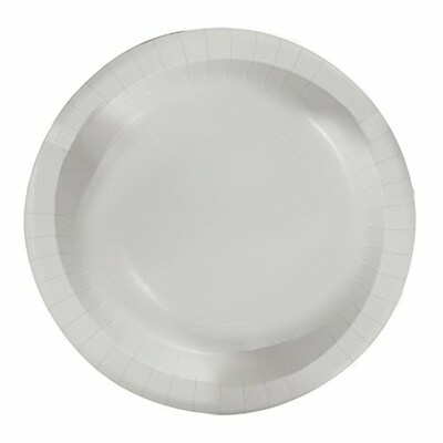 Upper Midland Products Small Paper Plates 4 Inch - 4 Inch Paper Dessert  Plates Biodegradable | White (White - 200)