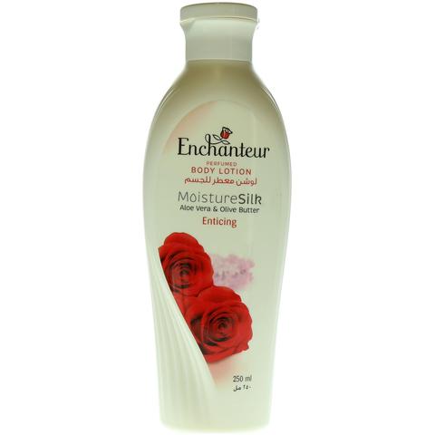 Enchanteur Moisture Silk Enticing Perfumed Body Lotion White 250ml