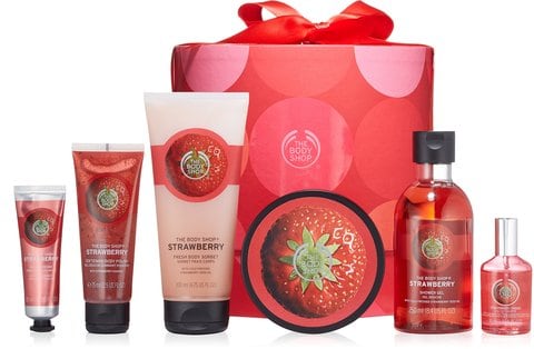 The body shop Strawberry Deluxe Gift Set