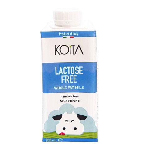 Koita Lactose Free Full Fat Milk 200ml