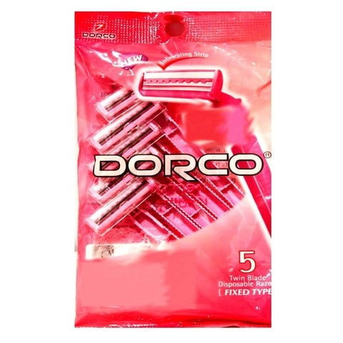 DORCO RAZOR TG708 PINK FOR WOMEN X5