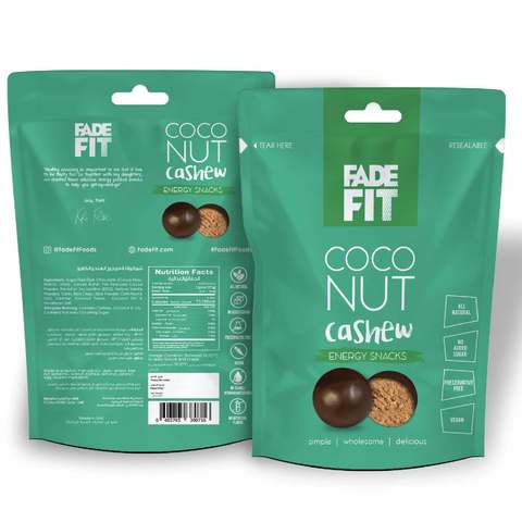 Fade Fit Chocolate And Coconut Energy Balls 45g