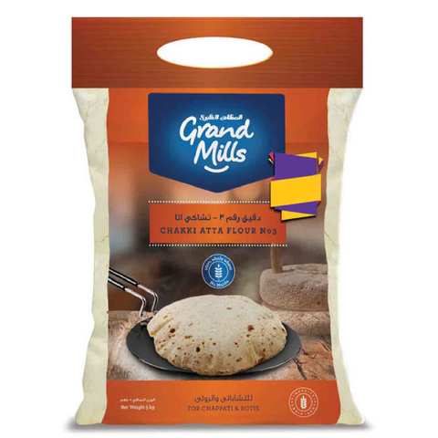 Grand Mills Chakki Atta Flour 5kg
