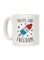 muGGyz Printed Coffee Mug White 11Ounce