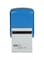 Colop Rectangle Stamp Blue/Grey