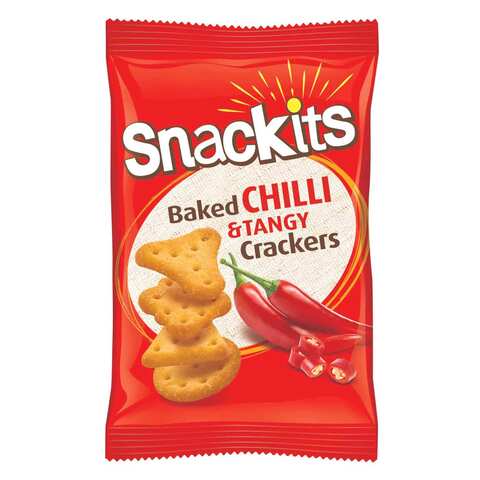 Buy Nabil Snackits Chilli And Tangy Crackers 40g in Saudi Arabia