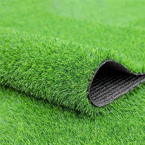Rapex 30mm High Density 2200 Double layer Artificial Grass For Indoor Outdoor Garden Landscape Synthetic Grass Doormat Pet Turf Green Carpet &ndash; Fake Grass Carpet For Lawn (1x2 Meters)&hellip;