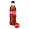Coca-Cola Zero Calories Carbonated Soft Drink 500ml Pack of 24