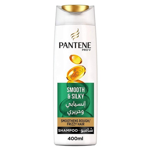 Pantene Pro-V Shampoo, Smooth &amp; Silky - 400 ml