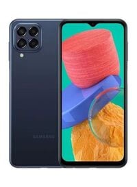 Samsung Galaxy M33, 8GB RAM, 128GB, 5G, Deep Ocean Blue - Indian Version (6000mAh Battery, Up To 16GB RAM With RAM Plus, Travel Adapter To Be Purchased Separately)