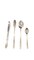 Lihan 24 Pcs Silverware Set With Hanging Holder (H&#39;24Cm), Stainless Steel Flatware Cutlery Set-Fork Spoon And Knife Service For 6, Kitchen Utensil Tableware, Mirror Polished, Dishwasher Safe, Silvery