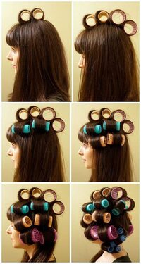 Hair Styling Velcro Roller, Self Grip Hair Roller ( 66 x 63mm)