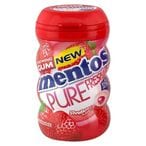 Buy Mentos Pure Fresh Strawberry Gum 87.5g in Saudi Arabia