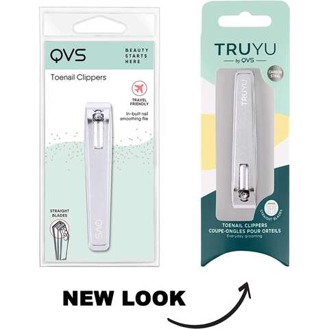 QVS Curved Blades Nail Clippers (1 ct)