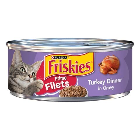 Purina Friskies Prime Wet Cat Food Filets Turkey 156g