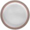 Servewell Melamine Amber Dinner Plate White 28cm