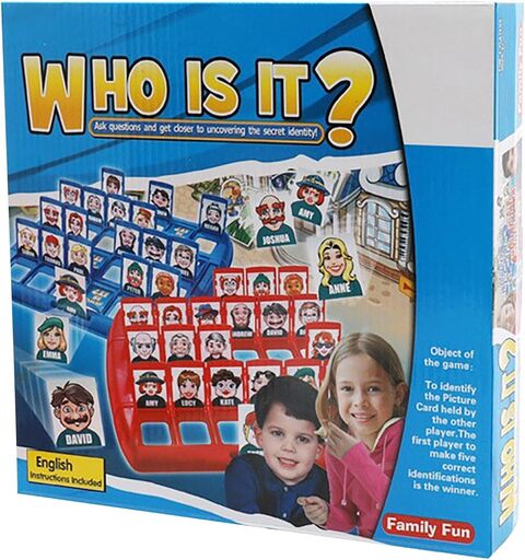 Who Is It Classic Board Games Interactive Party Game Family Memory Guessing  Kids Parent-child Interaction Two-player Games Toys - Expression & Emotion  - AliExpress