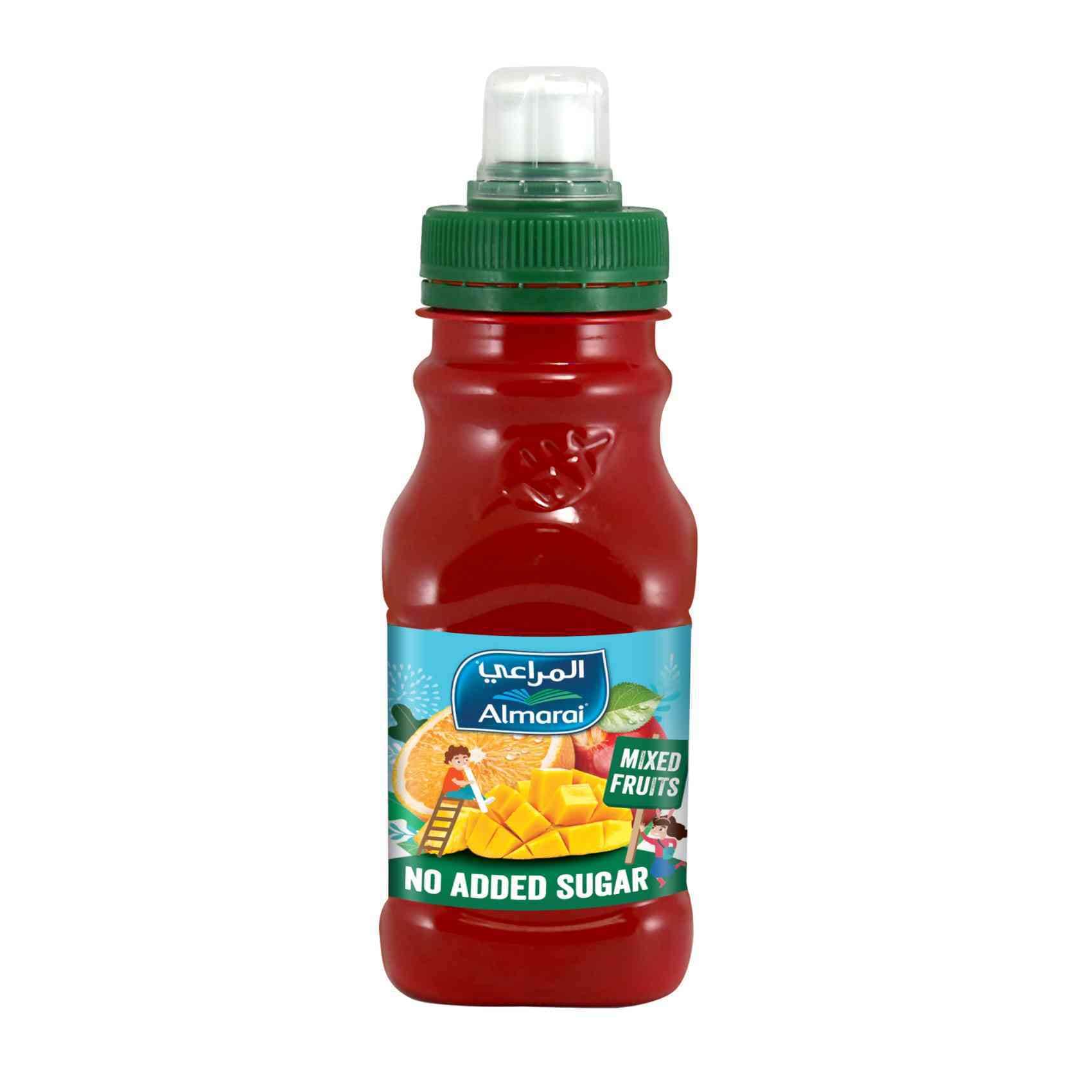 Almarai No Added Sugar Kids Mixed Fruit Juice 180m