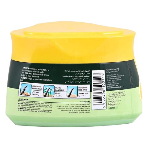 Buy Dabur Vatika Natural Dandruff Guard Lemon Tea Tree And Almond Styling  Hair Cream 140ml Online - Shop Beauty & Personal Care on Carrefour Lebanon