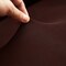 Deals For Less Luna Home Two Seater Sofa Cover Plain Dark Brown