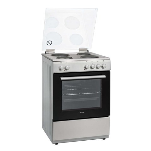 Vestel Hot Plate Cooker 6F66SH04X 60 x 60 Cm (Plus Extra Supplier&#39;s Delivery Charge Outside Doha)