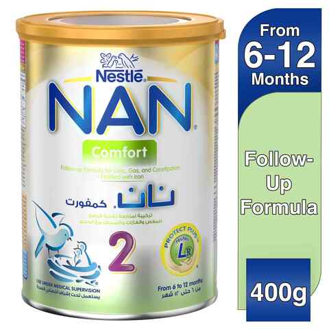 Buy Nestle NAN Supreme Pro 2 Infant Milk Formula 6-12 Months, 400g Online  in Kuwait