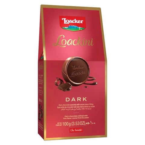 اشتري لواكر ويفر بالشوكولاته الداكنة 100 غرام في الامارات