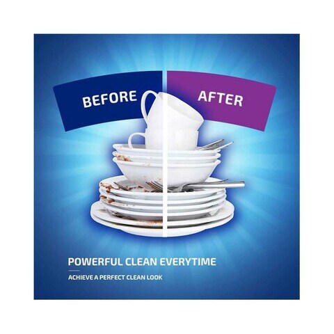 Finish Powerball All-In-1 Super Charged Regular Dishwasher Tablets Blue 42 count
