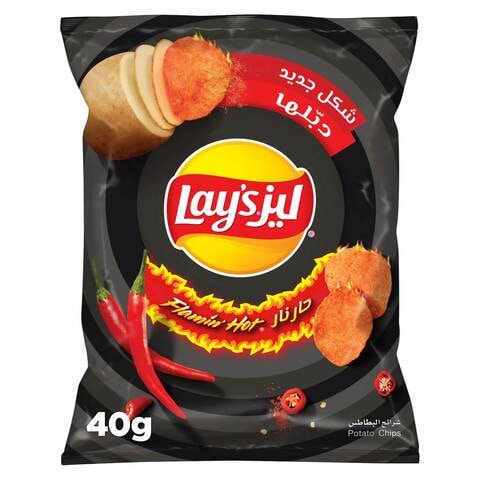 Lay&#39;s   Flaming Hot Potato Chips 40g