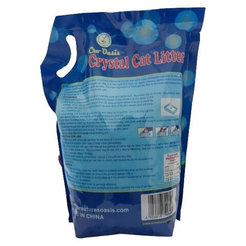 Cro Oasis Crystal Cat Litter 3.8L
