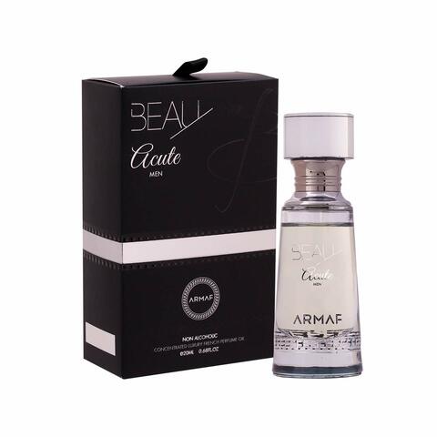 Buy Armaf Beau Acute Perfume Oil For Men - 20ml Online - Shop