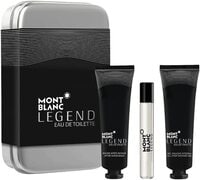 Montblanc Legend Discovery Kit For Men - Eau De Toilette 7.5ml + Shower Gel 30ml + After Shave Balm 30ml