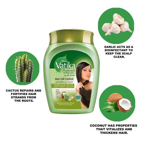 Vatika Naturals Hair Fall Control Hot Oil Treatment - 450 gram